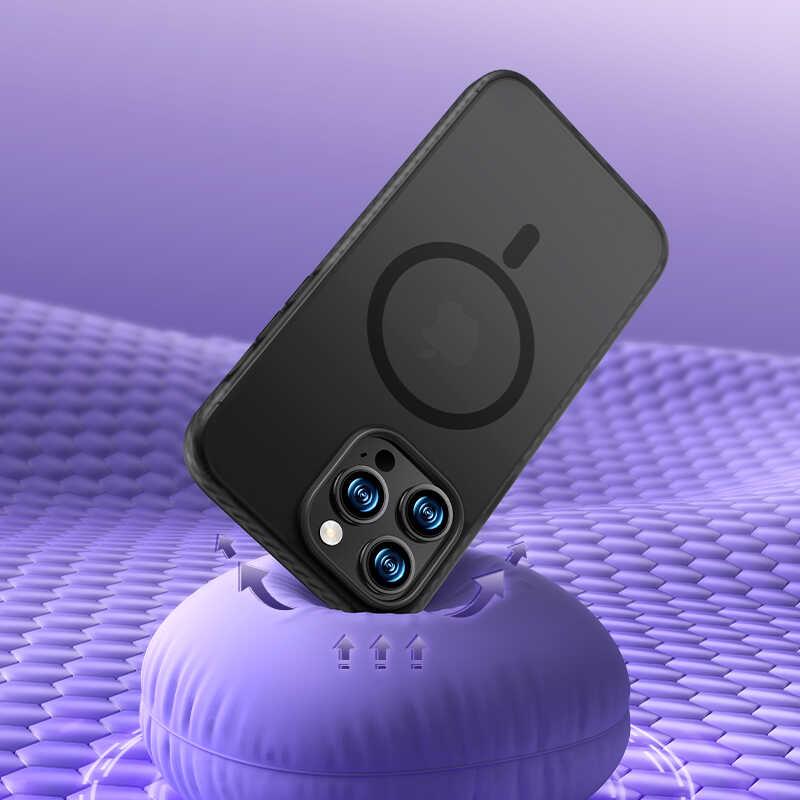 Apple iPhone 14 Plus Kılıf Kenarları Silikon Airbagli Mat Arka Yüzey Benks Icesand Kapak