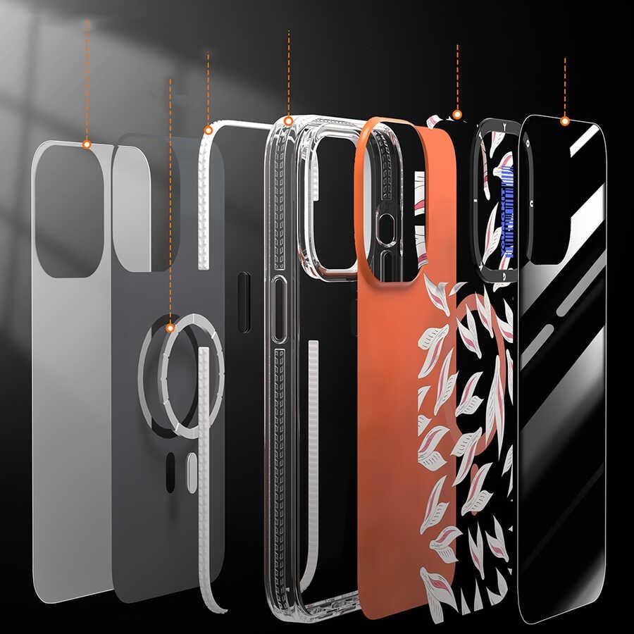 Apple iPhone 14 Plus Kılıf M-safe Şarj Özellikli Youngkit Play Rabbit Serisi Kapak