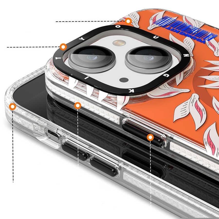 Apple iPhone 14 Plus Kılıf M-safe Şarj Özellikli Youngkit Play Rabbit Serisi Kapak