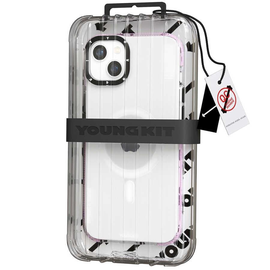 Apple iPhone 14 Plus Kılıf M-safe Şarj Özellikli YoungKit Exquisite Serisi Kapak
