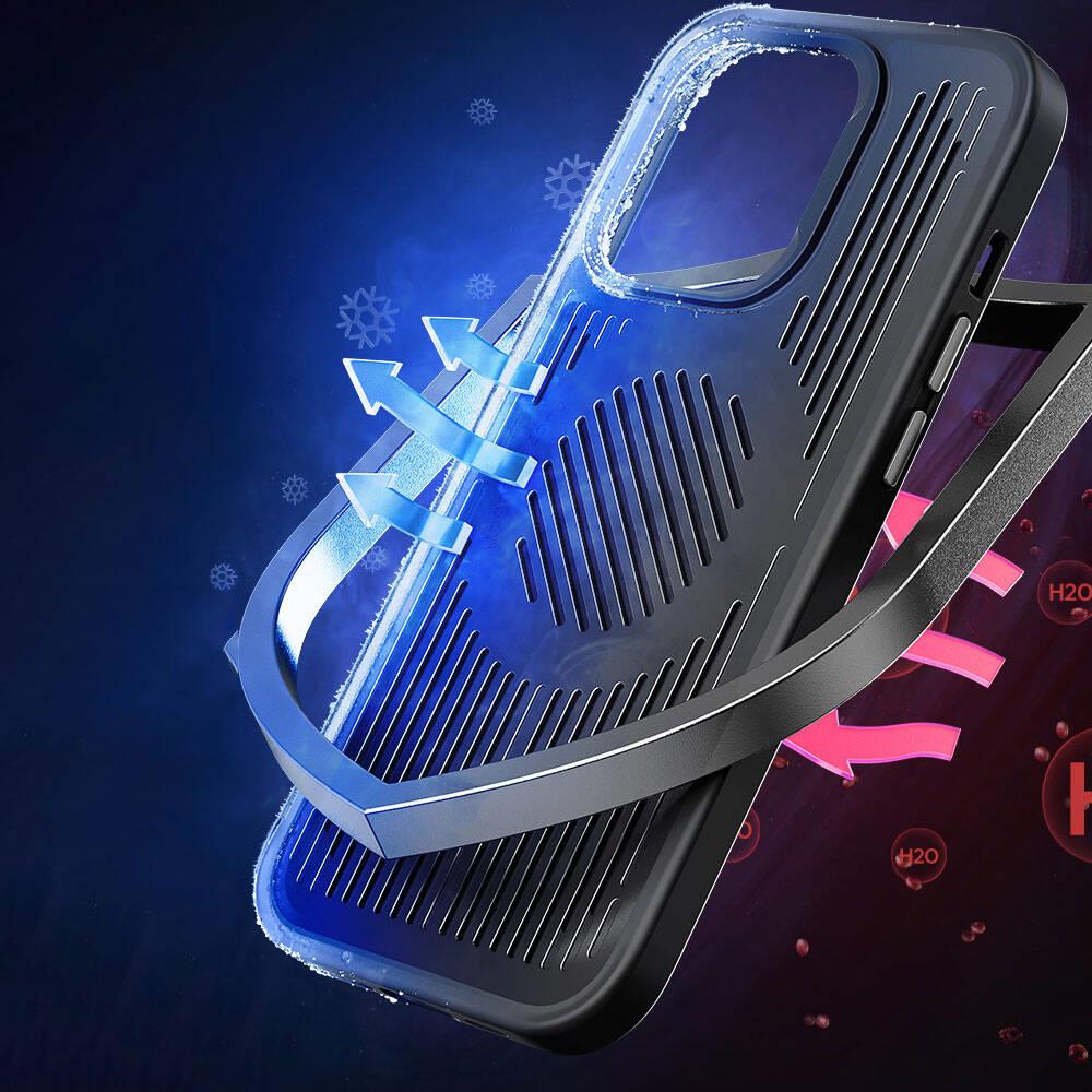 Apple iPhone 14 Plus Kılıf M-safe Şarj Özellikli Düşme Dirençli Soğutucu Benks Biliz Kapak