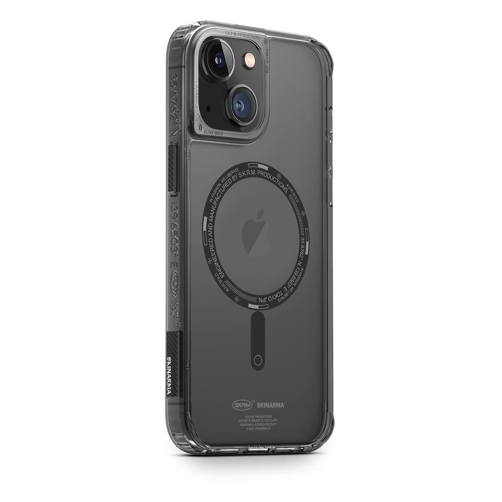 Apple iPhone 14 Plus Kılıf SkinArma Şeffaf Airbag Tasarımlı M-safe Şarj Özellikli Saido Kapak