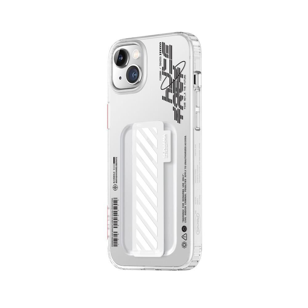 Apple iPhone 14 Plus Kılıf SkinArma Şeffaf Desenli Kaze Kapak