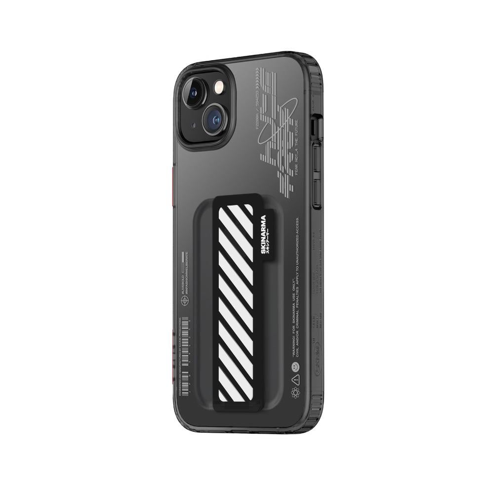 Apple iPhone 14 Plus Kılıf SkinArma Şeffaf Desenli Kaze Kapak