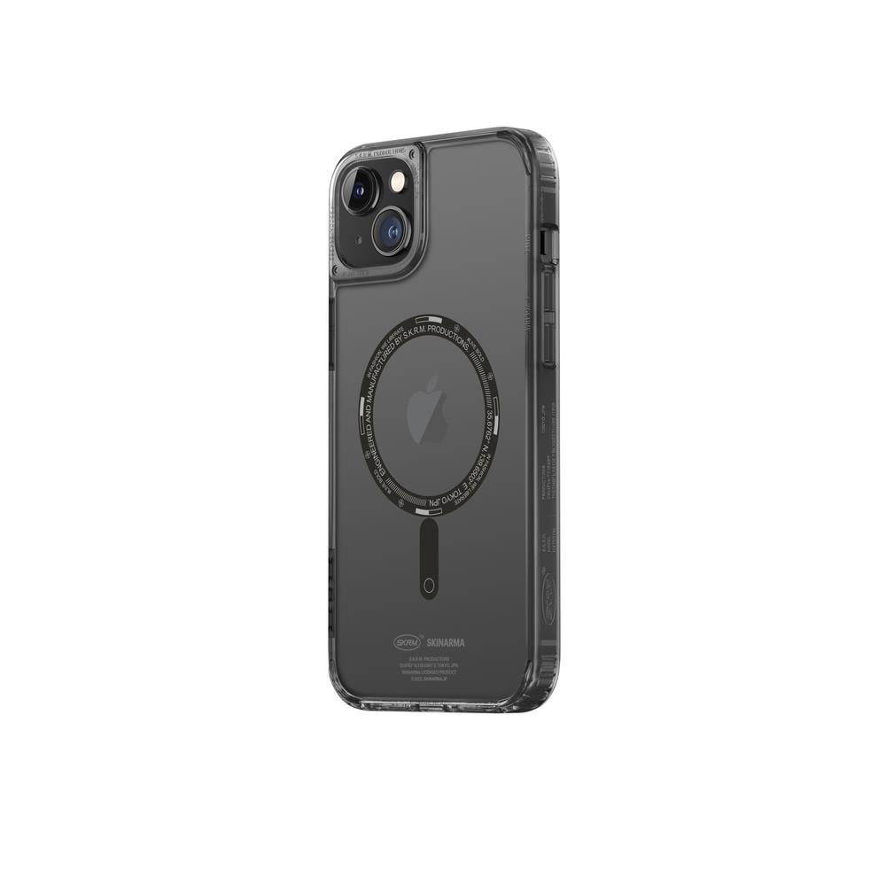 Apple iPhone 14 Plus Kılıf SkinArma Şeffaf Airbag Tasarımlı M-safe Şarj Özellikli Saido Kapak