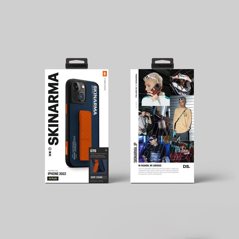 Apple iPhone 14 Plus Kılıf SkinArma Standlı Deri Görünümlü Gyo Kapak