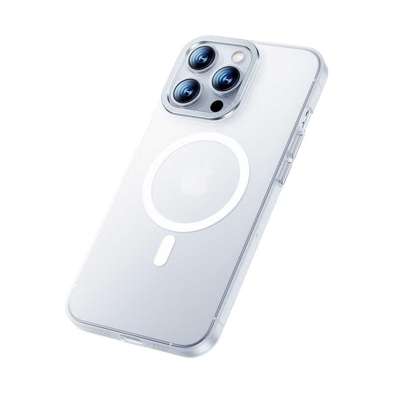 Apple iPhone 14 Plus Kılıf Wireless Şarj Destekli Benks Magnetik Haze Kapak