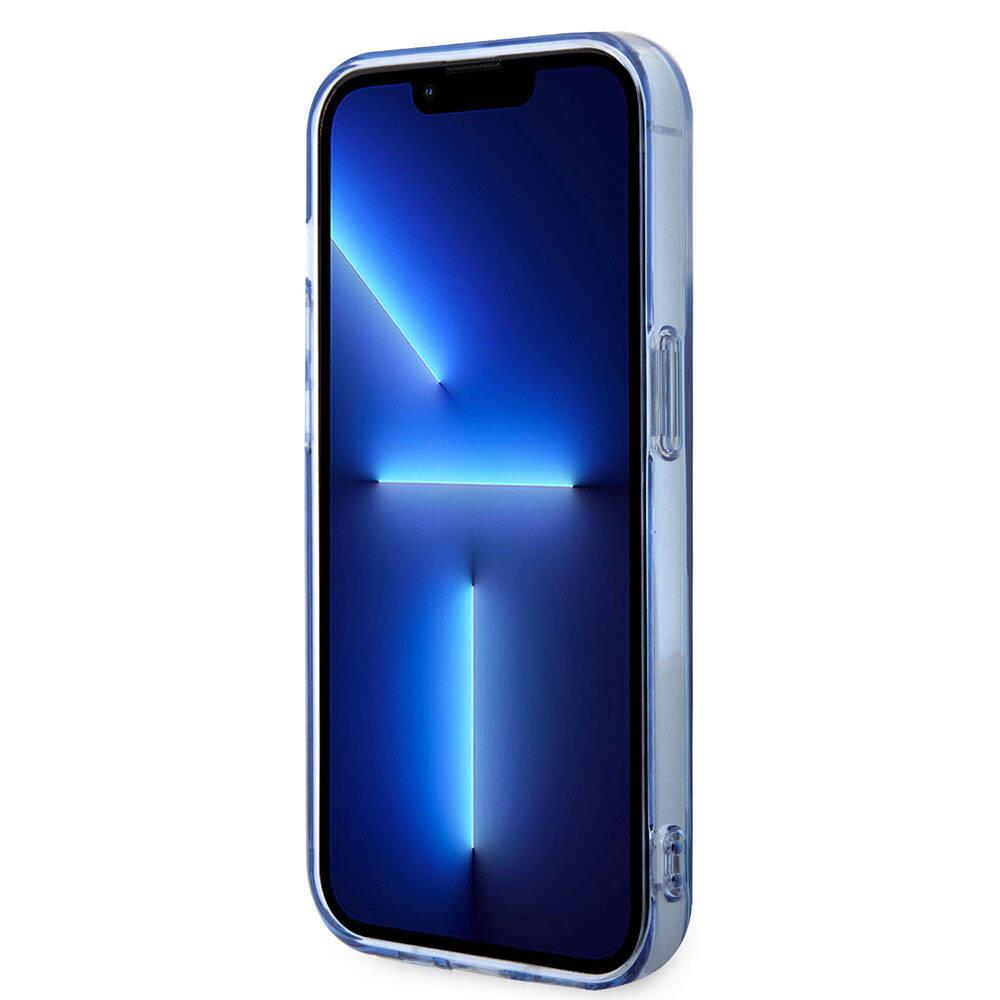 Apple iPhone 14 Pro Kılıf BMW M-safe Şarj Özellikli Transparan Tricolor Stripes Orjinal Lisanslı Kapak