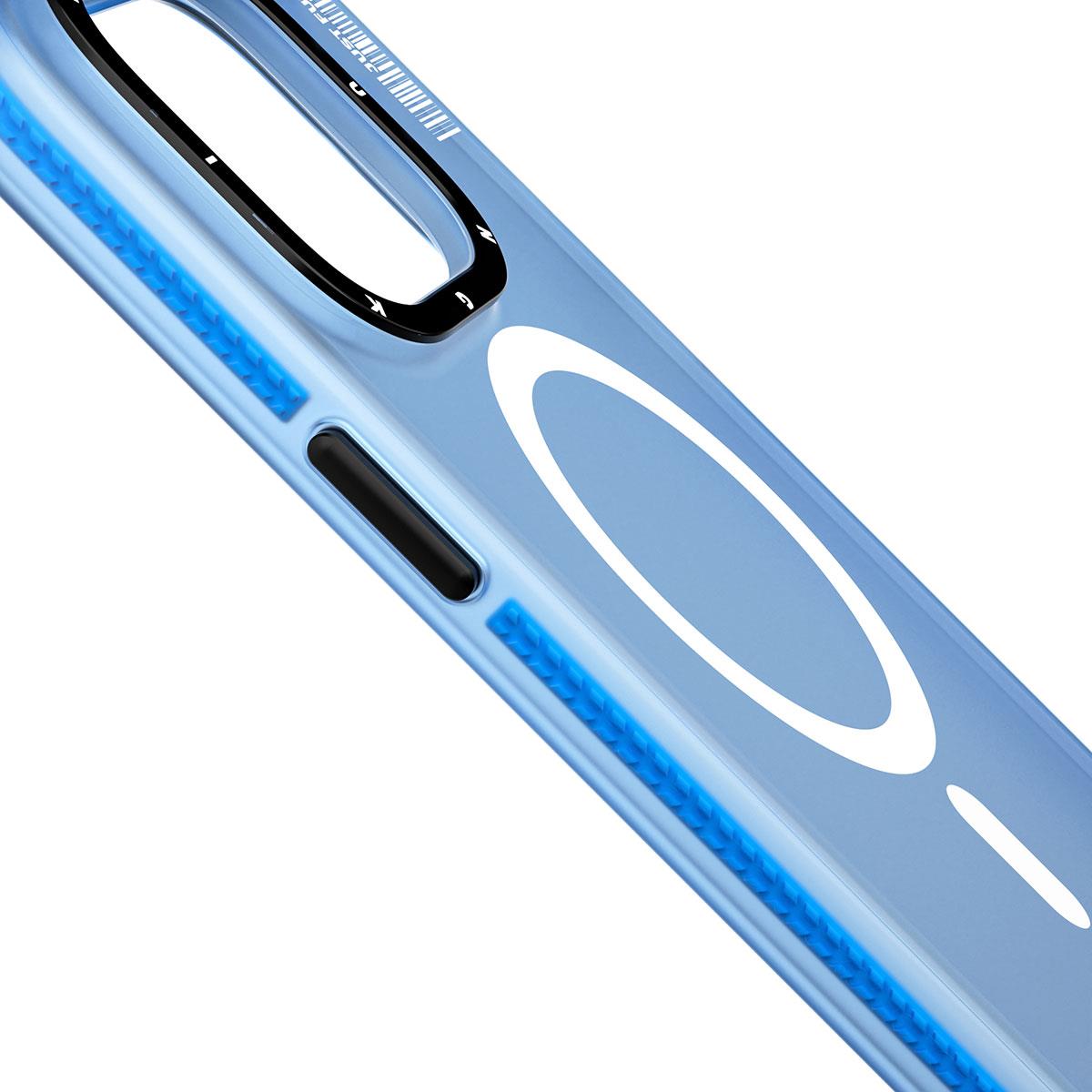 Apple iPhone 14 Pro Kılıf M-safe Şarj Özellikli Youngkit Colored Sand Serisi Kapak