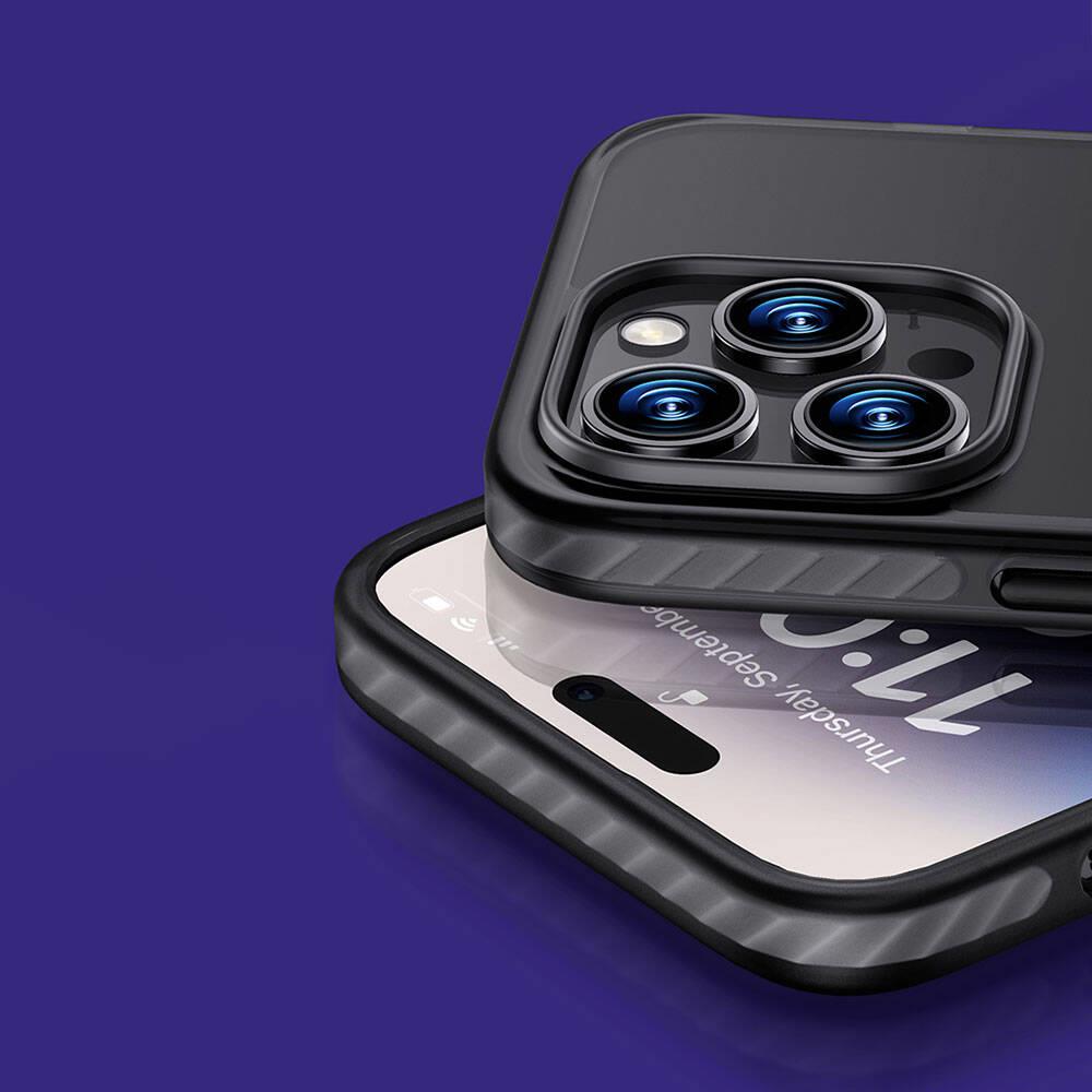 Apple iPhone 14 Pro Kılıf M-safe Şarj Özellikli Mat Arka Yüzey Benks Drop Resistance Kapak