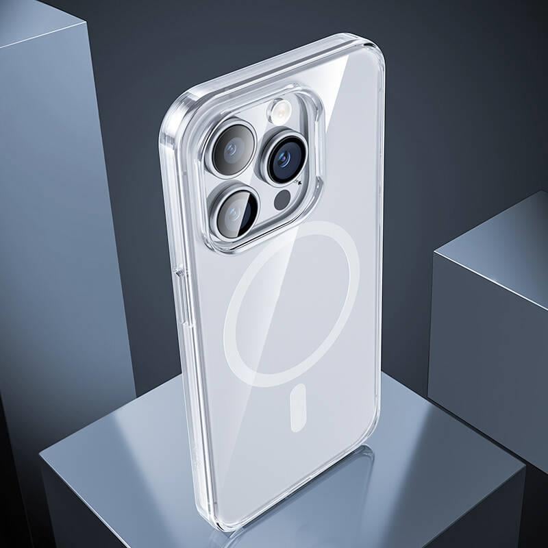 Apple iPhone 14 Pro Kılıf M-safe Şarj Özellikli Benks 1.8mm Ultra İnce Şeffaf Kapak