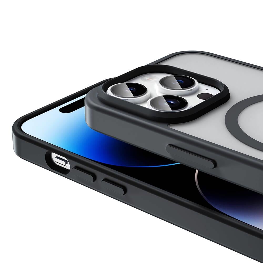 Apple iPhone 14 Pro Kılıf M-safe Şarj Özellikli Mat Arka Yüzey Zore Sio Kapak