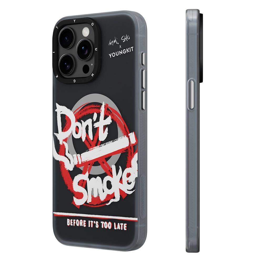 Apple iPhone 14 Pro Kılıf M-safe Şarj Özellikli Shu Tasarımlı Youngkit City Serisi Kapak