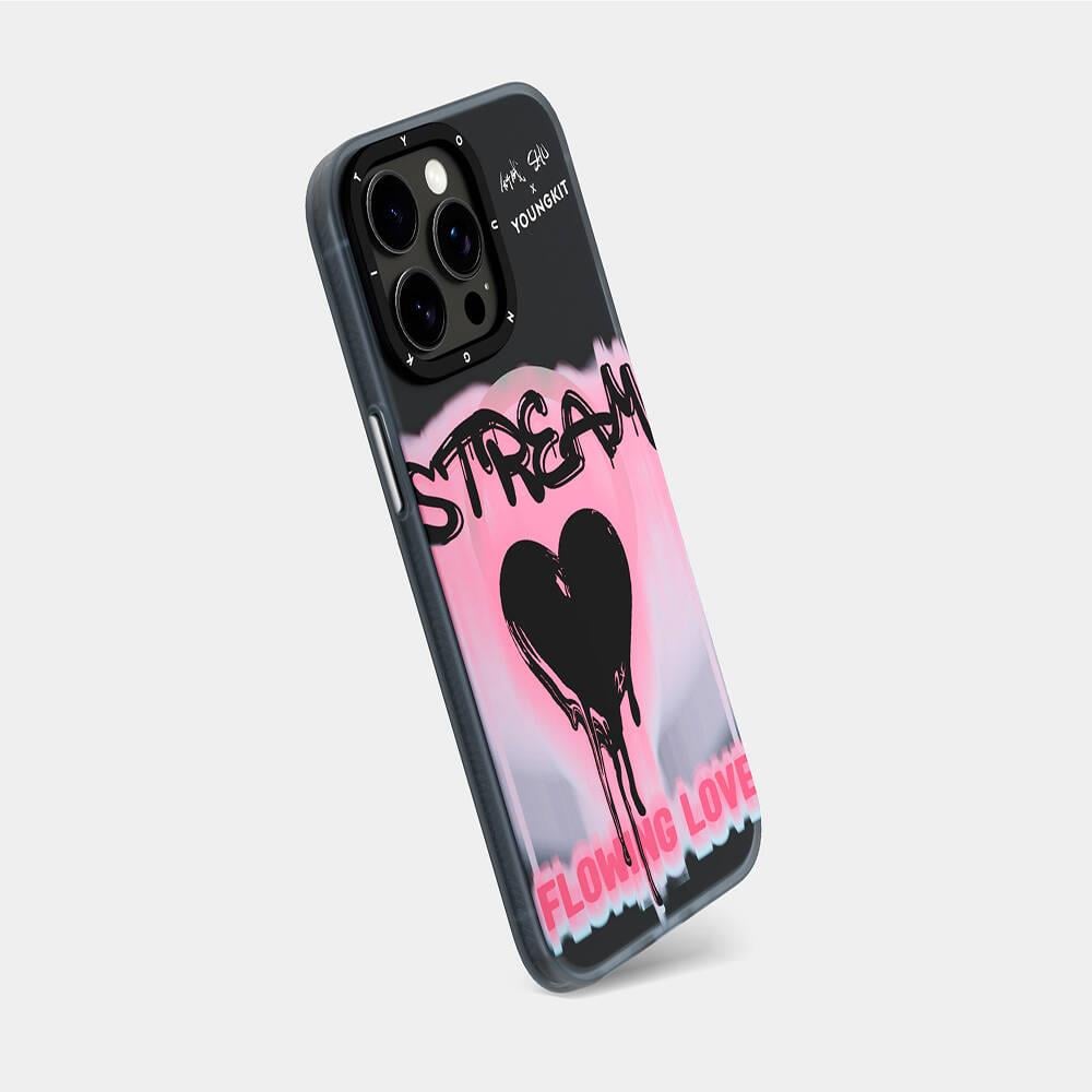 Apple iPhone 14 Pro Kılıf M-safe Şarj Özellikli Shu Tasarımlı Youngkit Dreamland Serisi Kapak