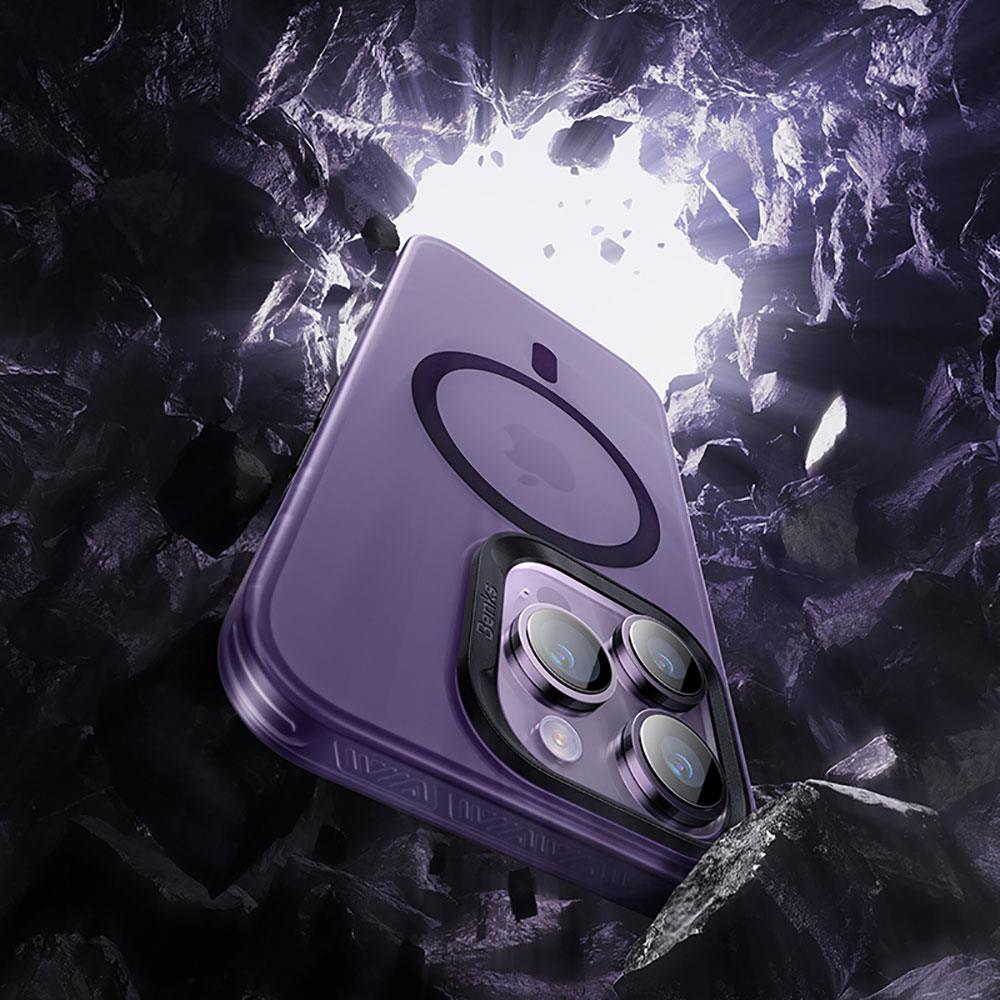 Apple iPhone 14 Pro Kılıf M-safe Şarj Özellikli Benks Lucid Armor Kapak