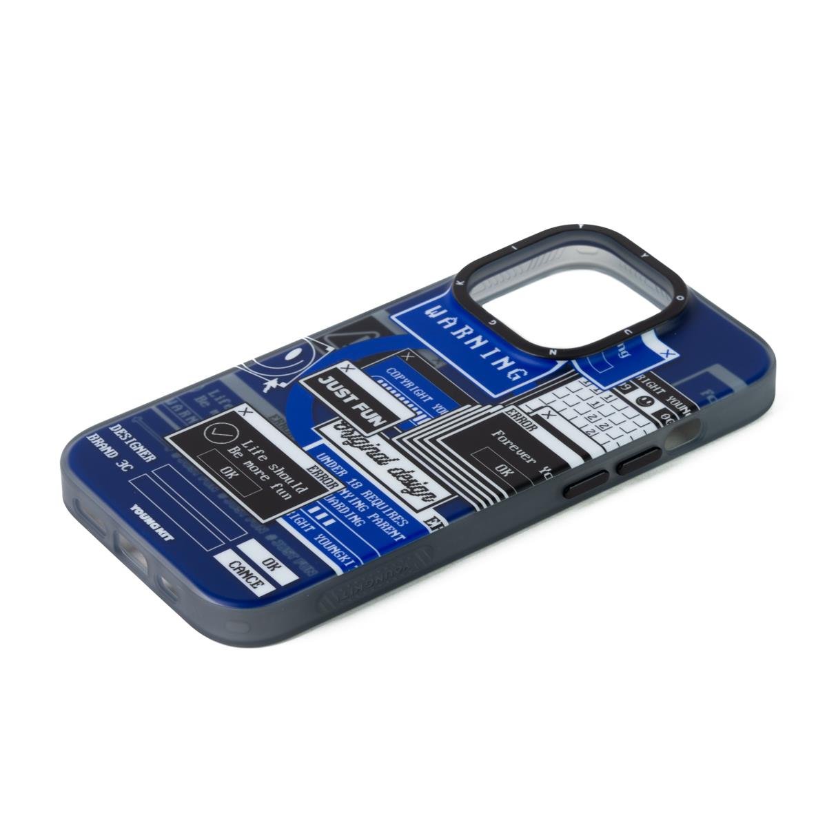 Apple iPhone 14 Pro Kılıf M-safe Şarj Özellikli YoungKit Code Case Serisi Kapak