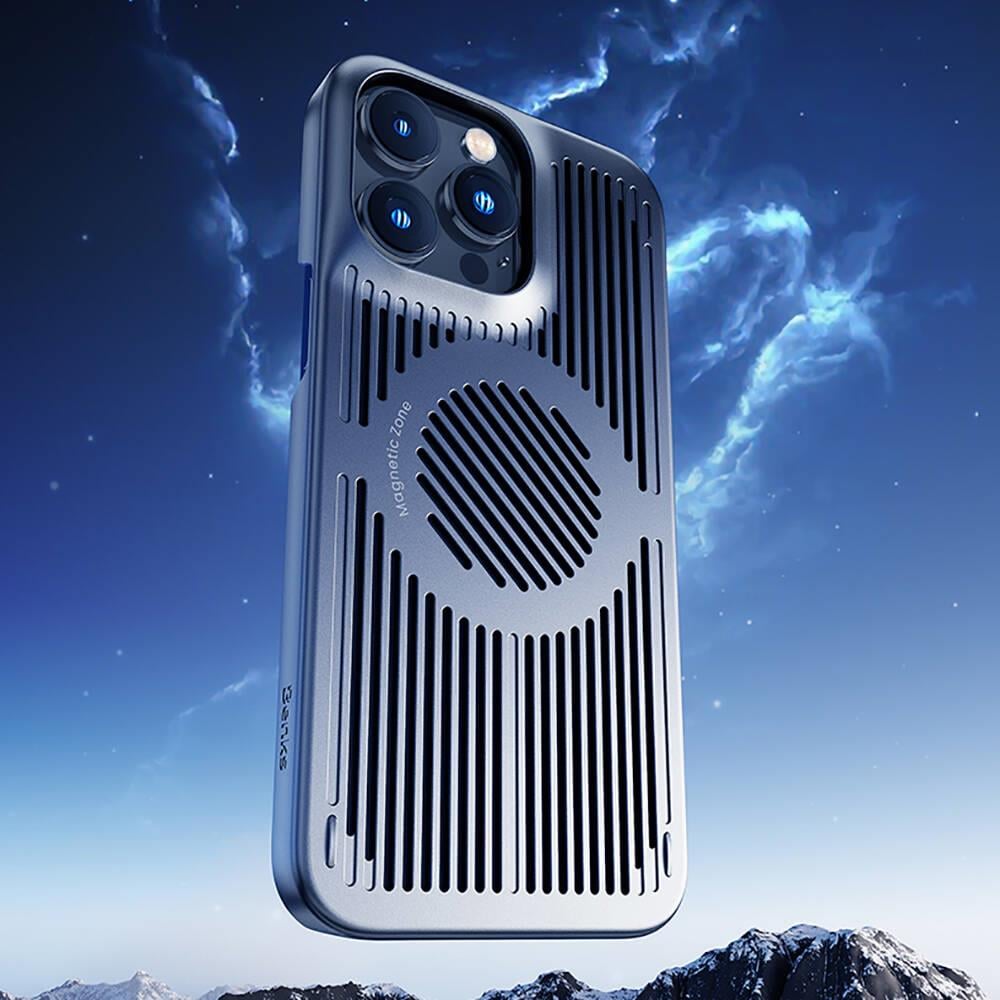 Apple iPhone 14 Pro Kılıf M-safe Şarj Özellikli Soğutucu Benks Biliz Kapak