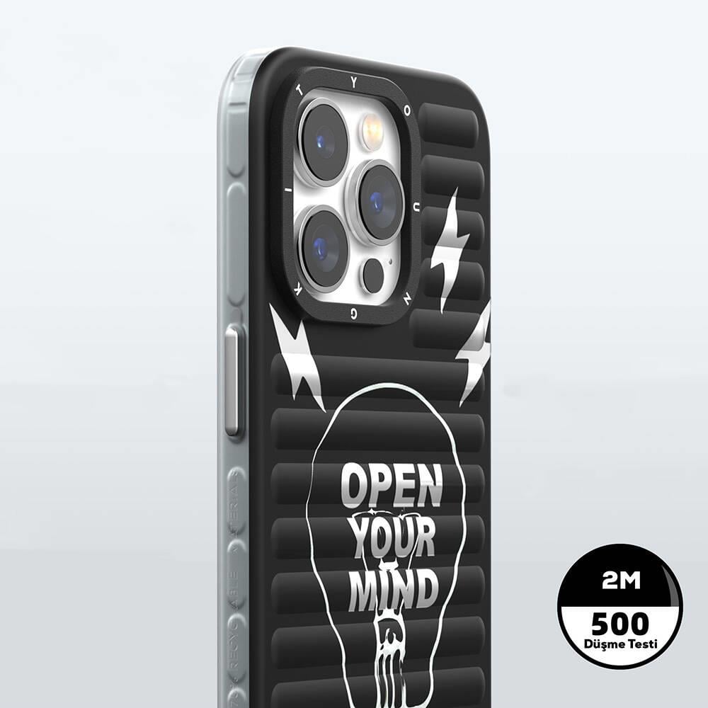 Apple iPhone 14 Pro Kılıf M-safe Şarj Özellikli Youngkit Open Mind Serisi Kapak