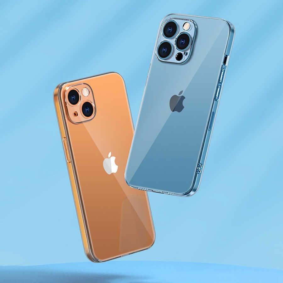 Apple iPhone 14 Pro Kılıf Şeffaf Sert PC Zore Vayt Kapak