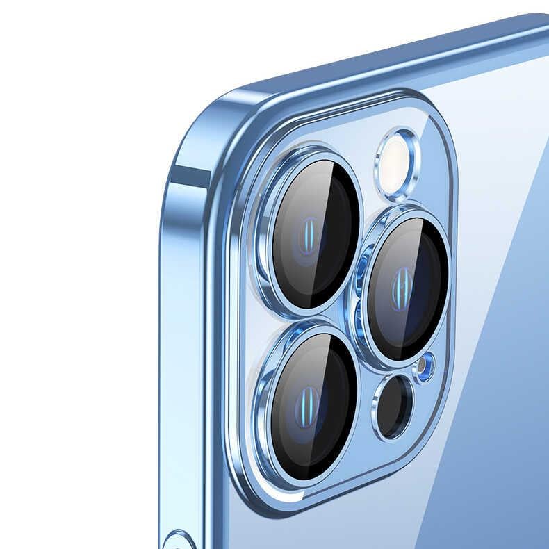 Apple iPhone 14 Pro Kılıf Sert PC Renkli Çerçeveli Zore Riksos Kapak