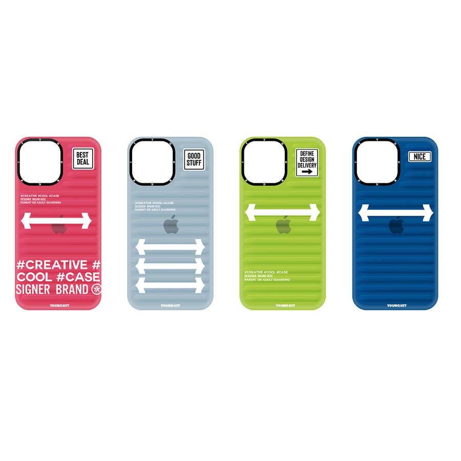 Apple iPhone 14 Pro Kılıf YoungKit Luggage FireFly Serisi Kapak