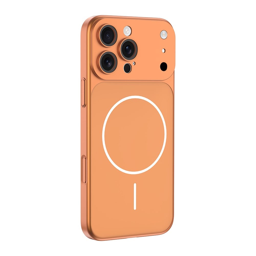 Apple iPhone 14 Pro Kılıf Zore M-Safe Şarj Özellikli Kamera Korumalı Spark Kapak