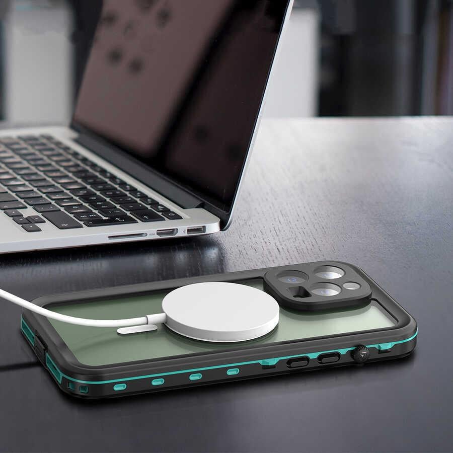 Apple iPhone 14 Pro Max Kılıf 1-1 Su Geçirmez Kılıf