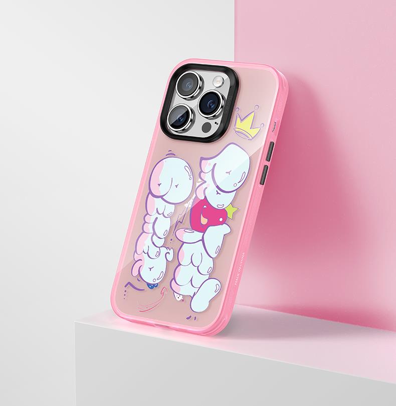 Apple iPhone 14 Pro Max Kılıf Airbagli TPU Yazı Temalı Benks Dynamic New Kapak