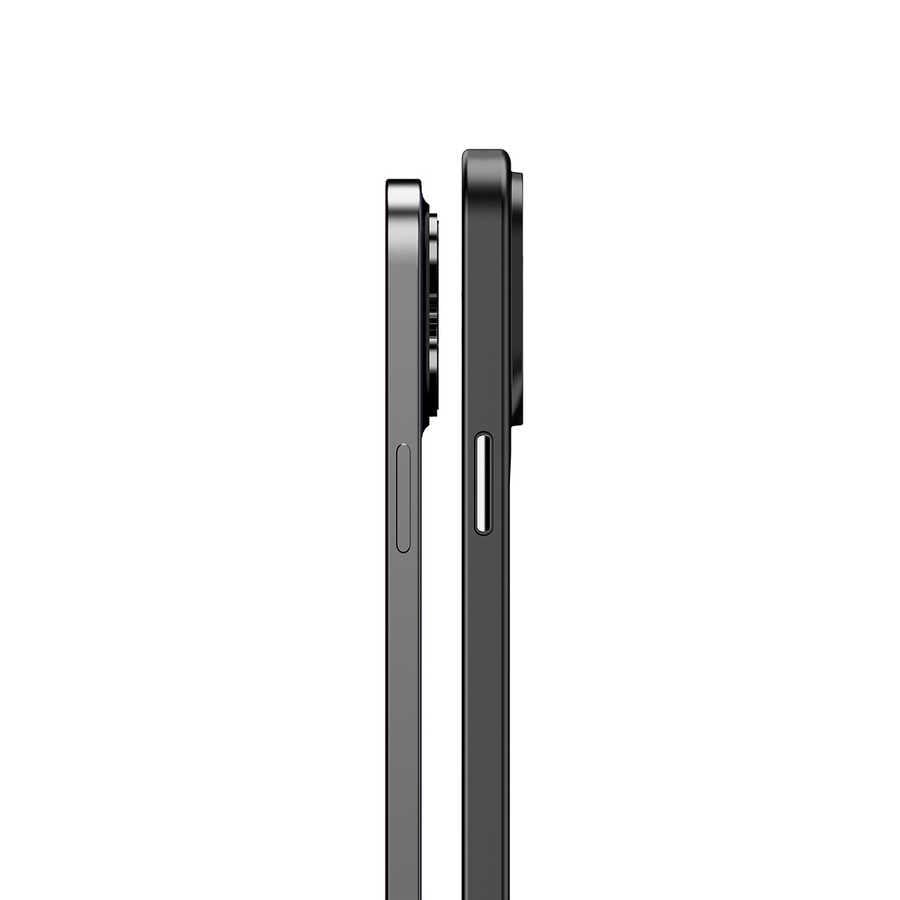 Apple iPhone 14 Pro Max Kılıf Aramid Karbon Fiber M-safe Özellikli Wlons Radison Kapak