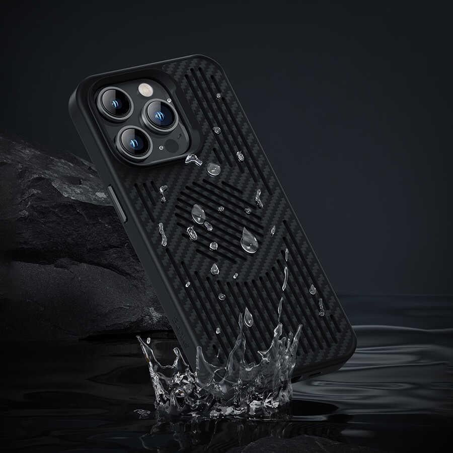 Apple iPhone 14 Pro Max Kılıf Benks Magnetic Cooling Kevlar Soğutucu Özellikli Telefon Kılıfı