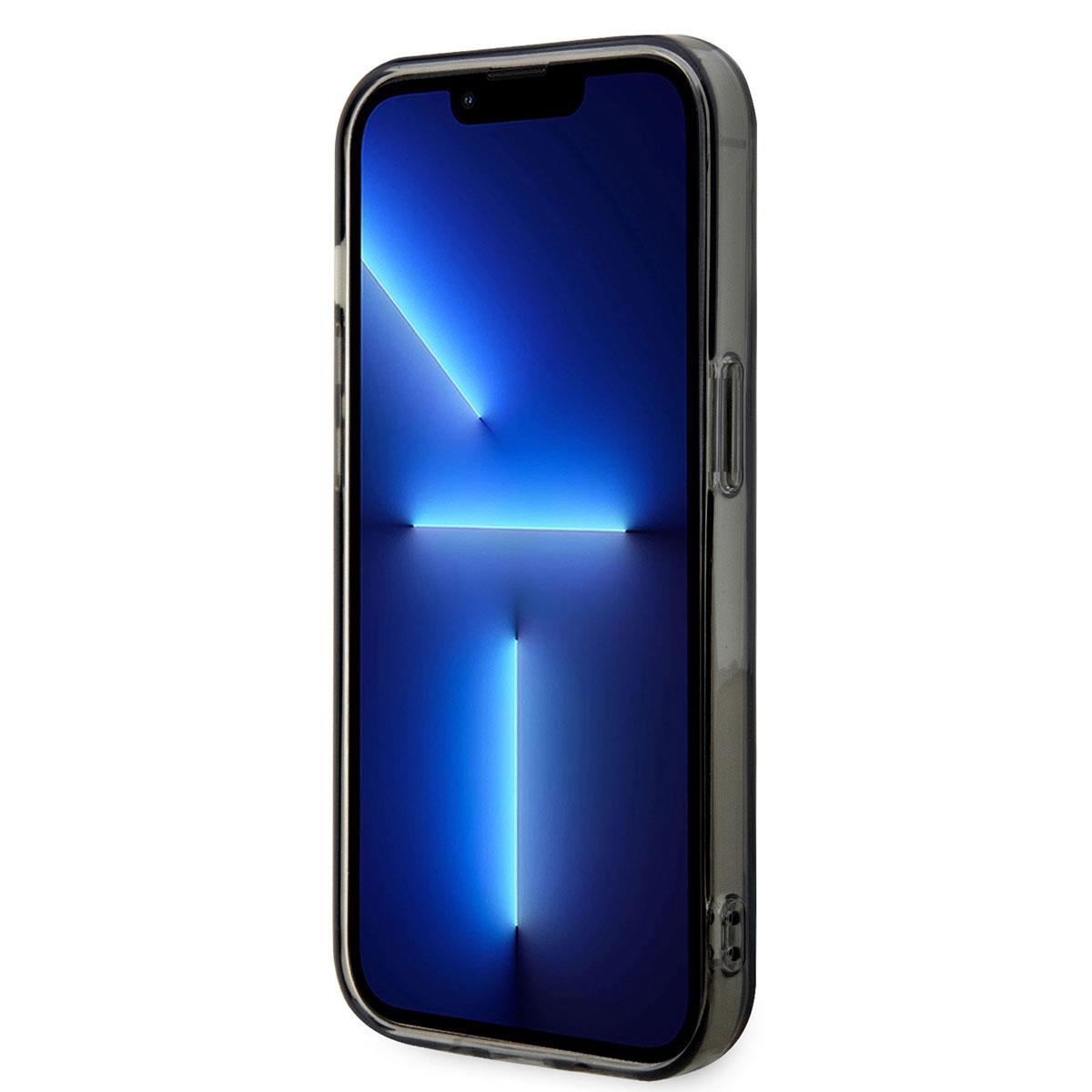 Apple iPhone 14 Pro Max Kılıf BMW M-safe Şarj Özellikli Transparan M Dizayn Kapak