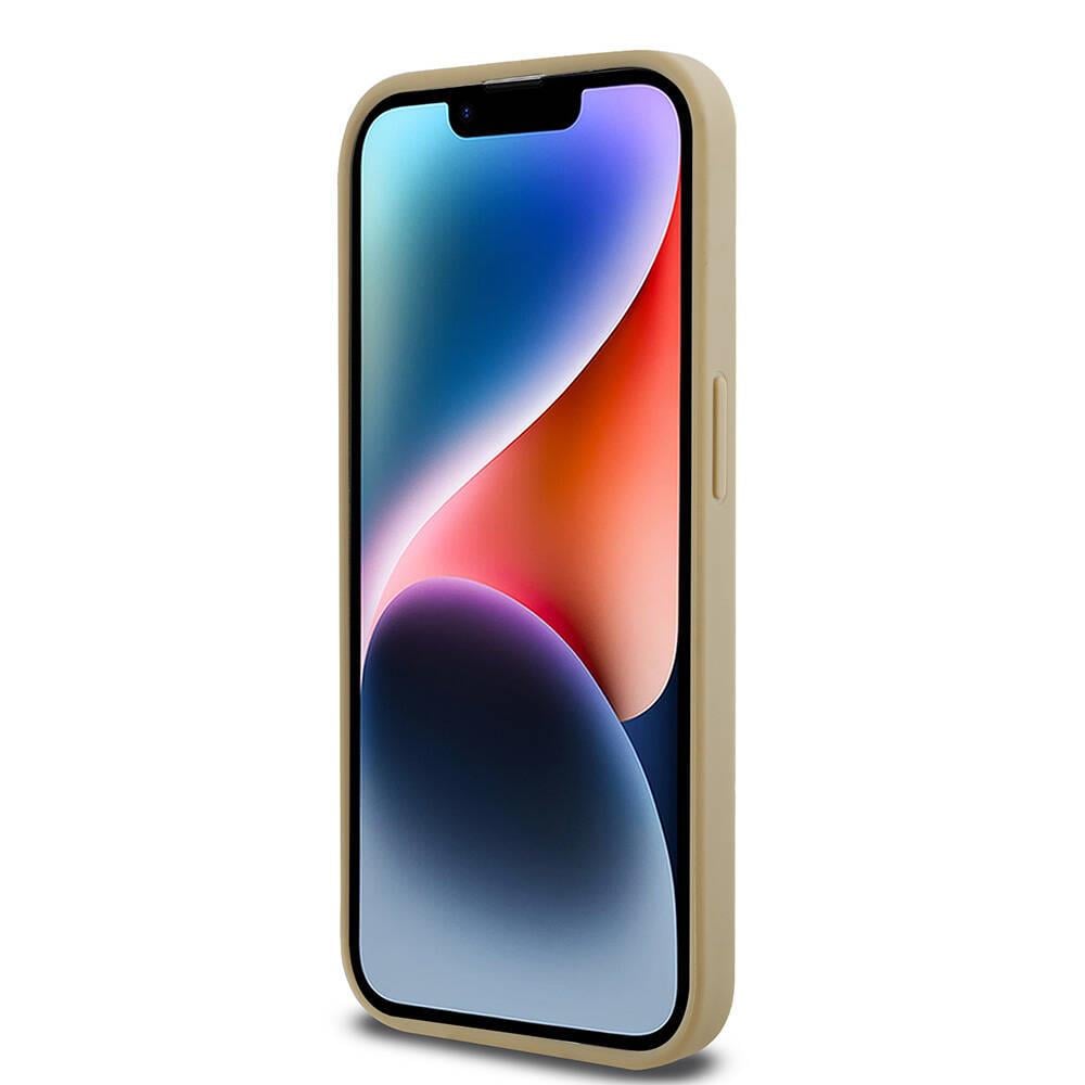 Apple iPhone 14 Pro Max Kılıf Karl Lagerfeld Orjinal Lisanslı M-safe Şarj Özellikli KL Yazılı Hot Stamp Kapak