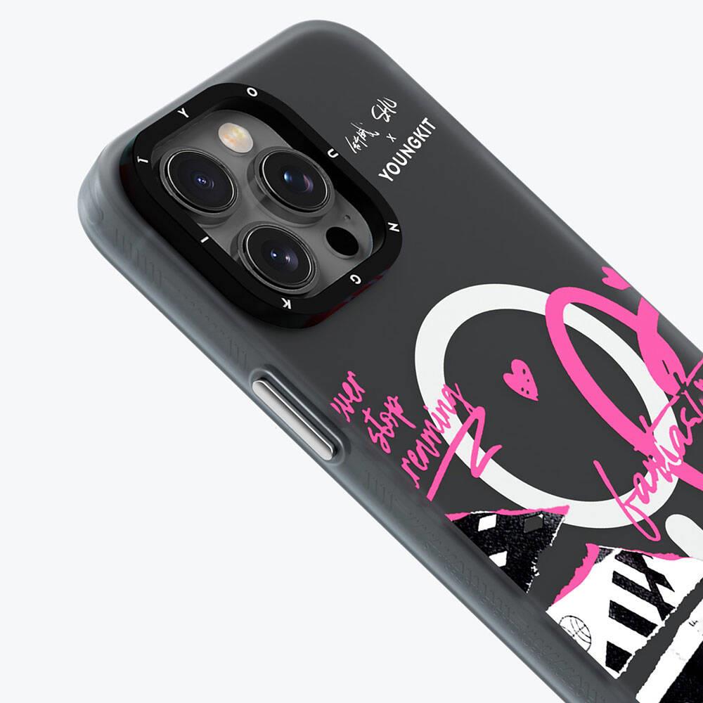 Apple iPhone 14 Pro Max Kılıf M-safe Şarj Özellikli Shu Tasarımlı Youngkit Dreamland Serisi Kapak