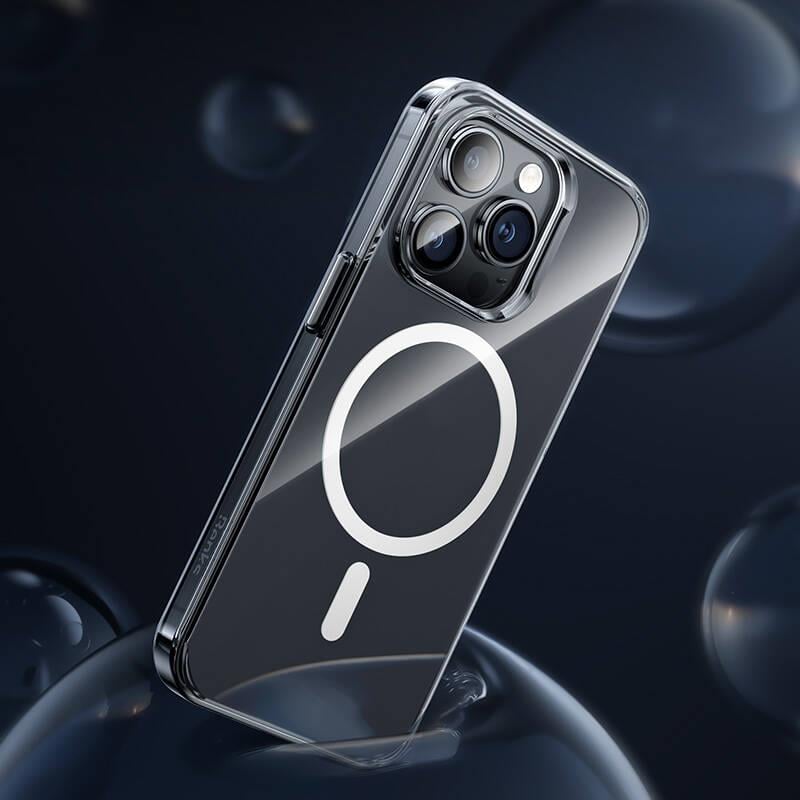 Apple iPhone 14 Pro Max Kılıf M-safe Şarj Özellikli Benks 1.8mm Ultra İnce Şeffaf Kapak