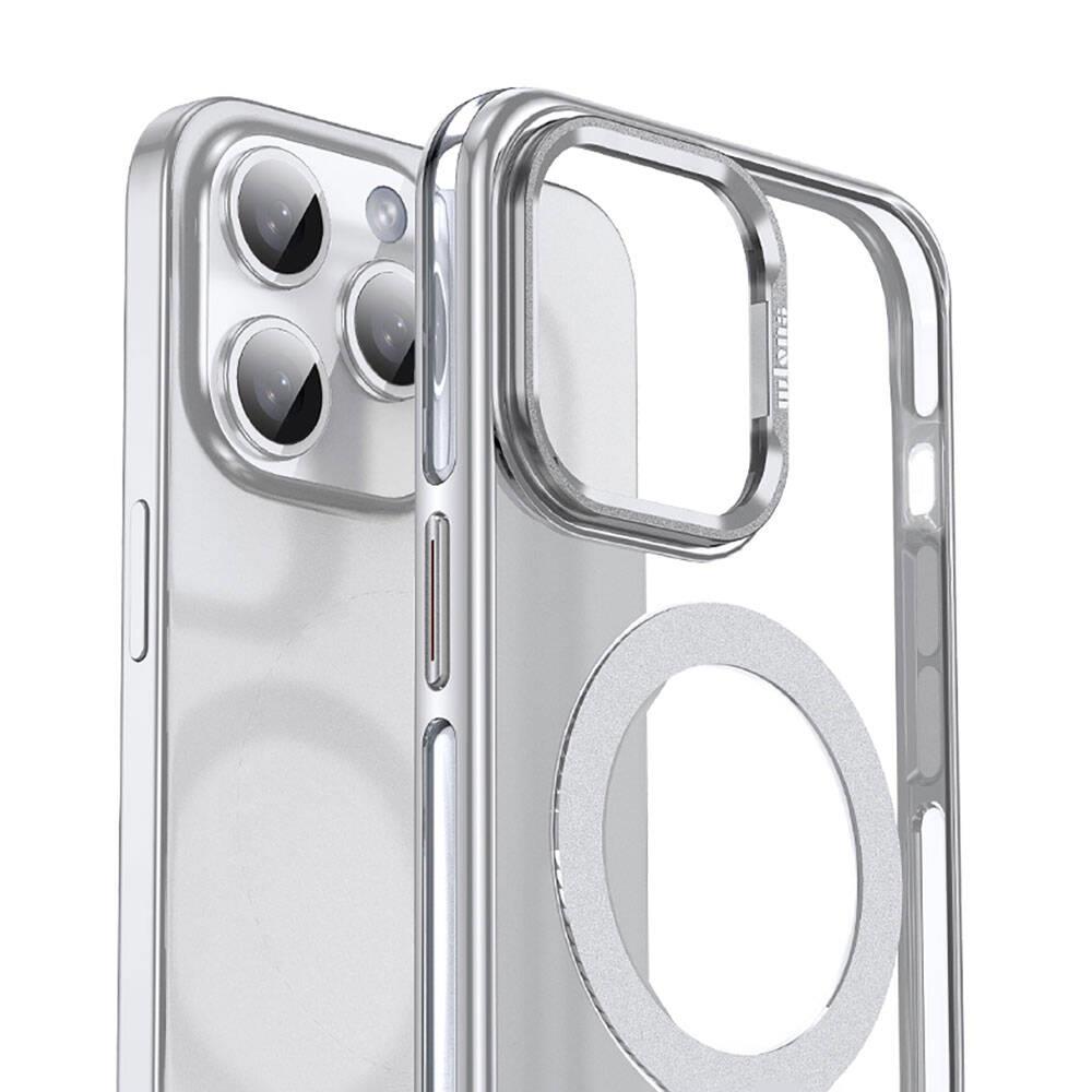 Apple iPhone 14 Pro Max Kılıf M-safe Şarj Özellikli Wlons Standlı Efsane Kapak