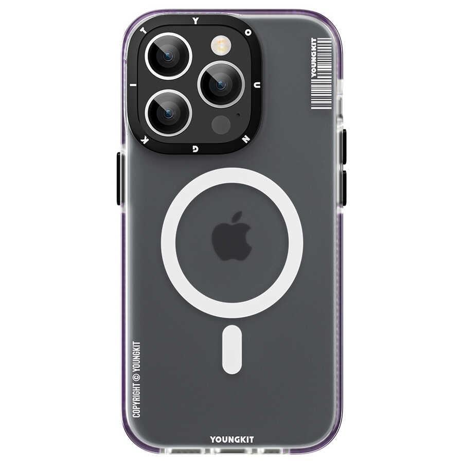 Apple iPhone 14 Pro Max Kılıf M-safe Şarj Özellikli Youngkit Jane Sand Serisi Kapak