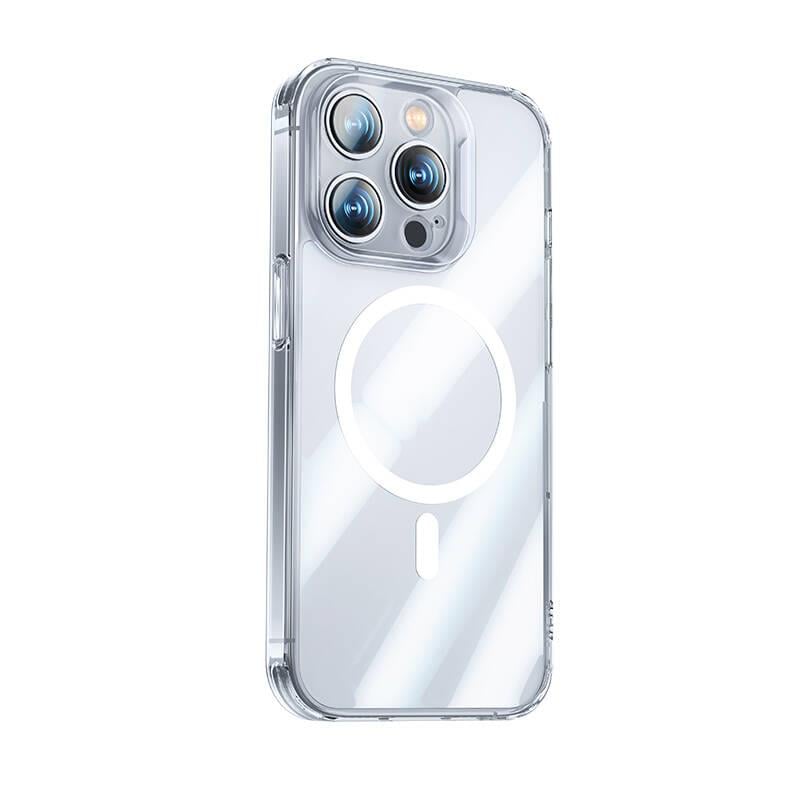 Apple iPhone 14 Pro Max Kılıf M-safe Şarj Özellikli Kamera Korumalı Benks Corning Glass Serisi Kapak