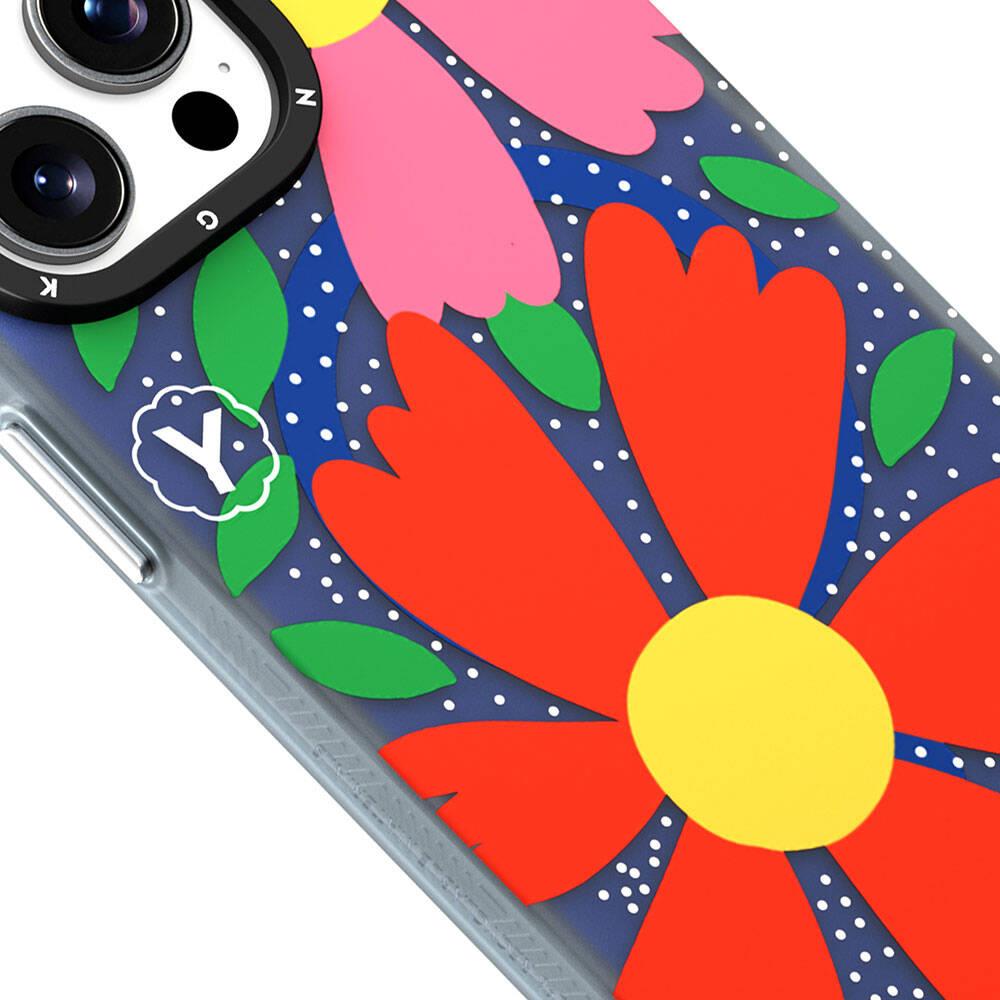 Apple iPhone 14 Pro Max Kılıf M-safe Şarj Özellikli Sunshine Tasarımlı Youngkit Colorful Serisi Kapak