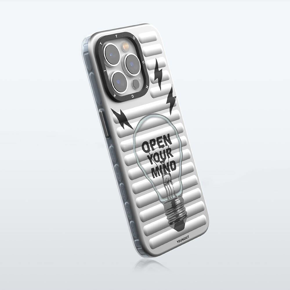 Apple iPhone 14 Pro Max Kılıf M-safe Şarj Özellikli Youngkit Open Mind Serisi Kapak