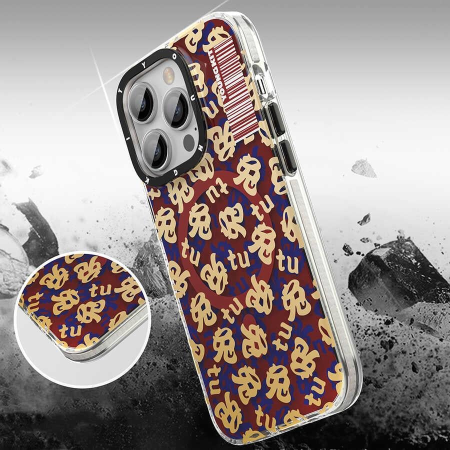 Apple iPhone 14 Pro Max Kılıf M-safe Şarj Özellikli Youngkit Play Rabbit Serisi Kapak