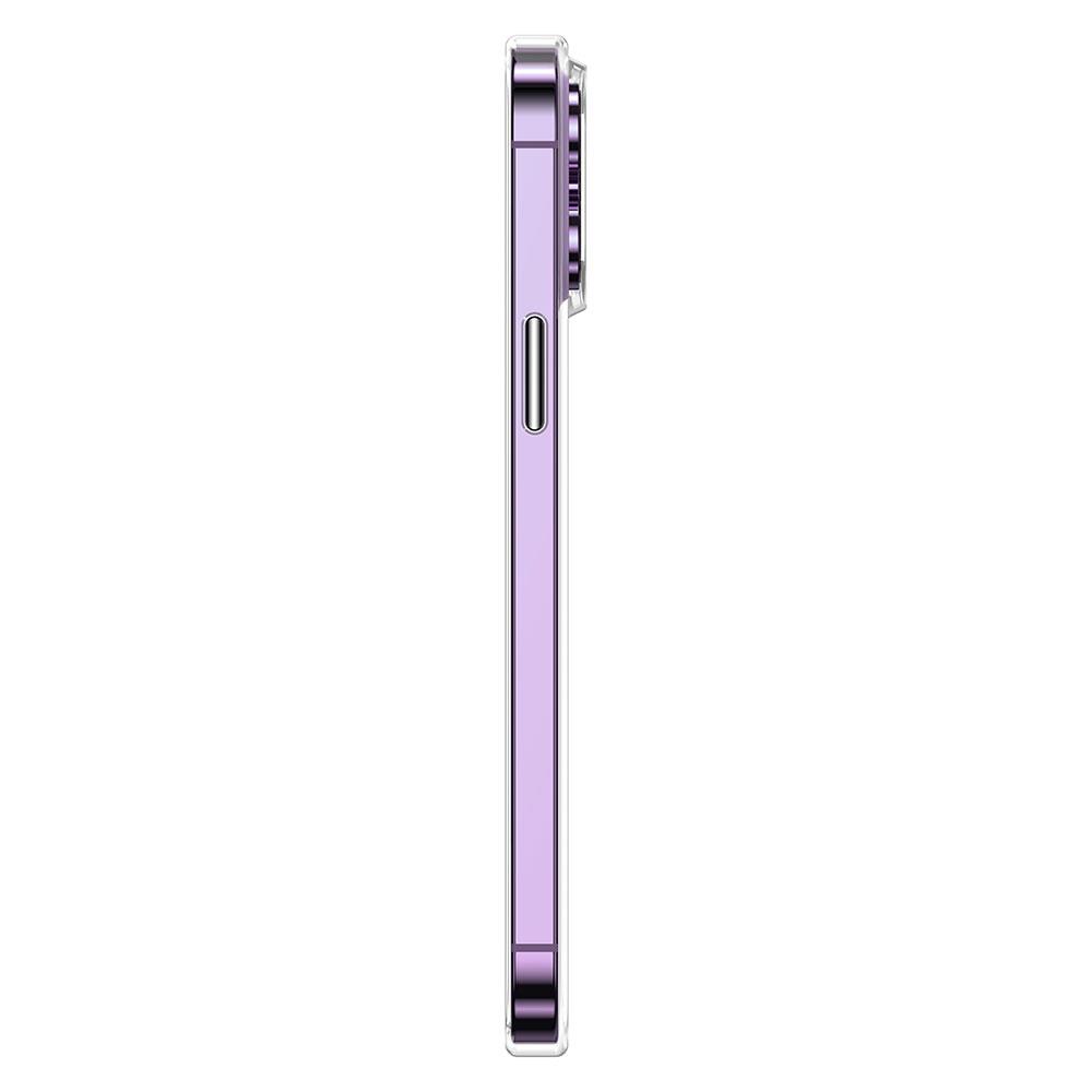 Apple iPhone 14 Pro Max Kılıf M-safe Şarj Özellikli Transparan Sert PC Wlons Pita Kapak