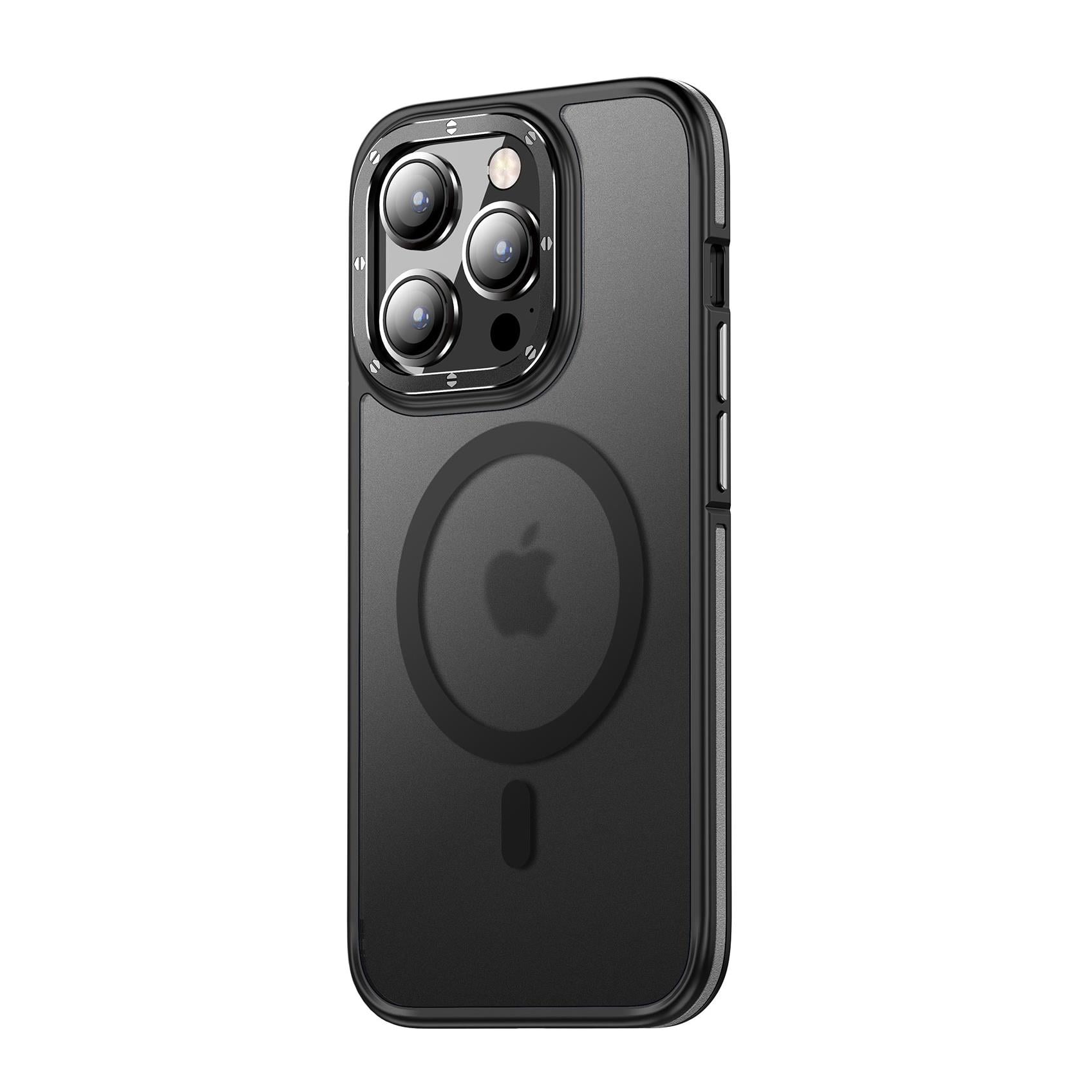 Apple iPhone 14 Pro Max Kılıf M-safe Şarj Özellikli Mat Görünümlü Wlons Vevo Kapak