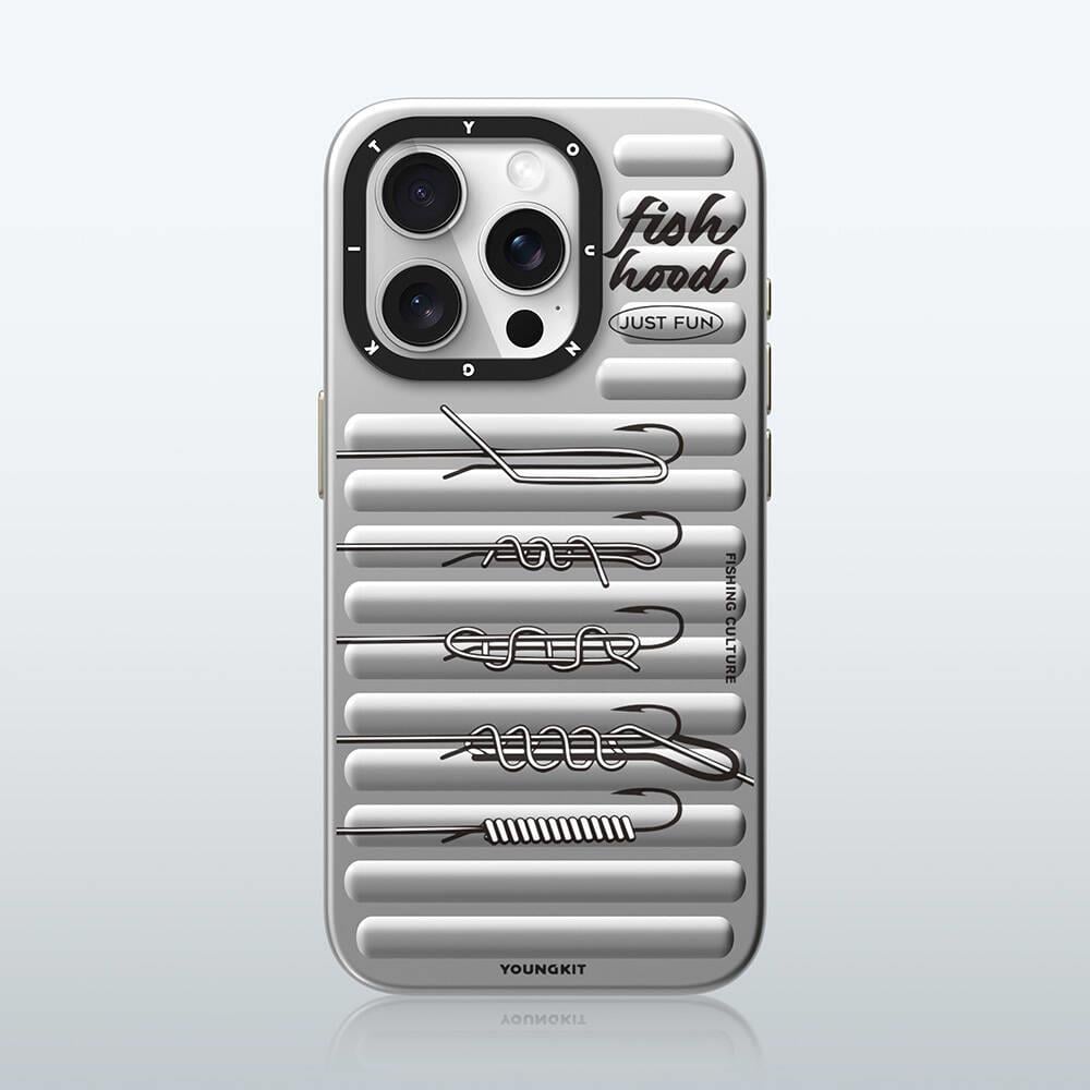 Apple iPhone 14 Pro Max Kılıf M-safe Şarj Özellikli Youngkit Fishing Serisi Kapak