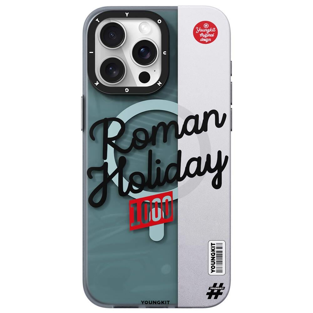 Apple iPhone 14 Pro Max Kılıf M-safe Şarj Özellikli Youngkit Motorcycle Legend Serisi Kapak