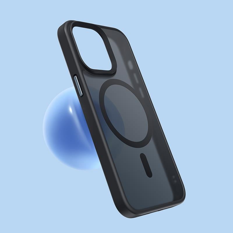 Apple iPhone 14 Pro Max Kılıf M-safe Şarj Özellikli Benks Mist Hybrid Kapak