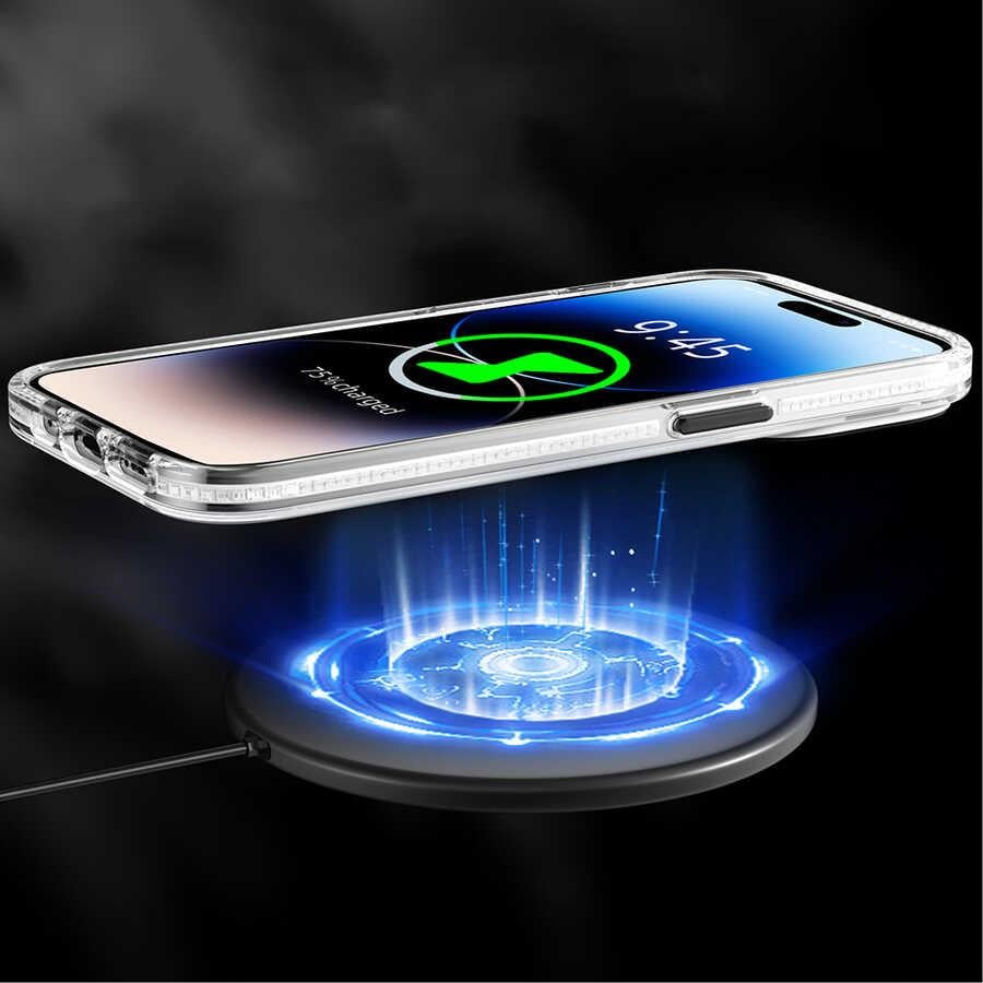 Apple iPhone 14 Pro Max Kılıf M-safe Şarj Özellikli Youngkit Water-Ink Serisi Kapak