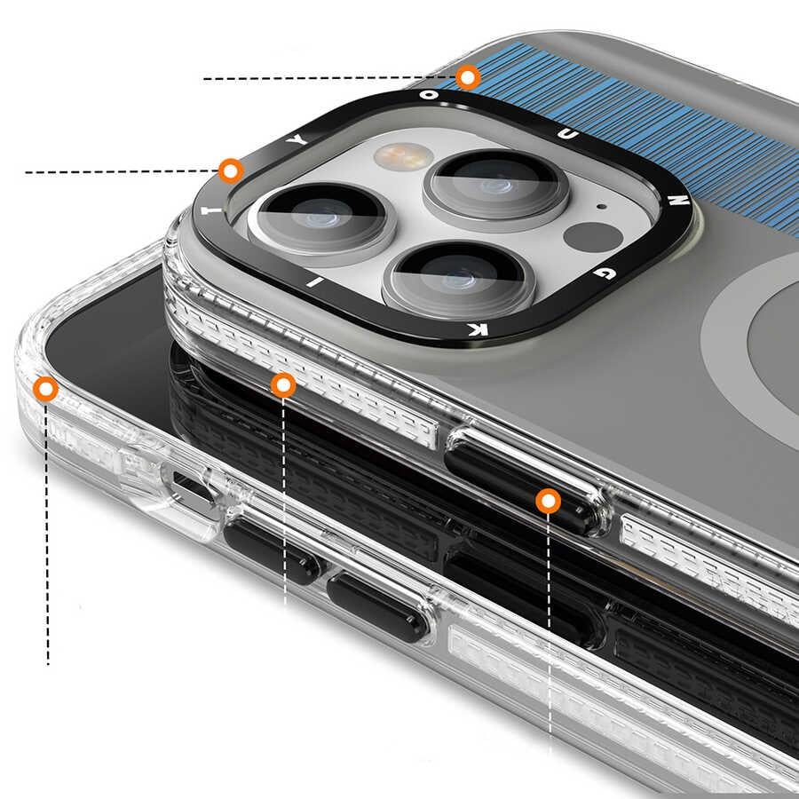 Apple iPhone 14 Pro Max Kılıf M-safe Şarj Özellikli Youngkit Pure Serisi Kapak