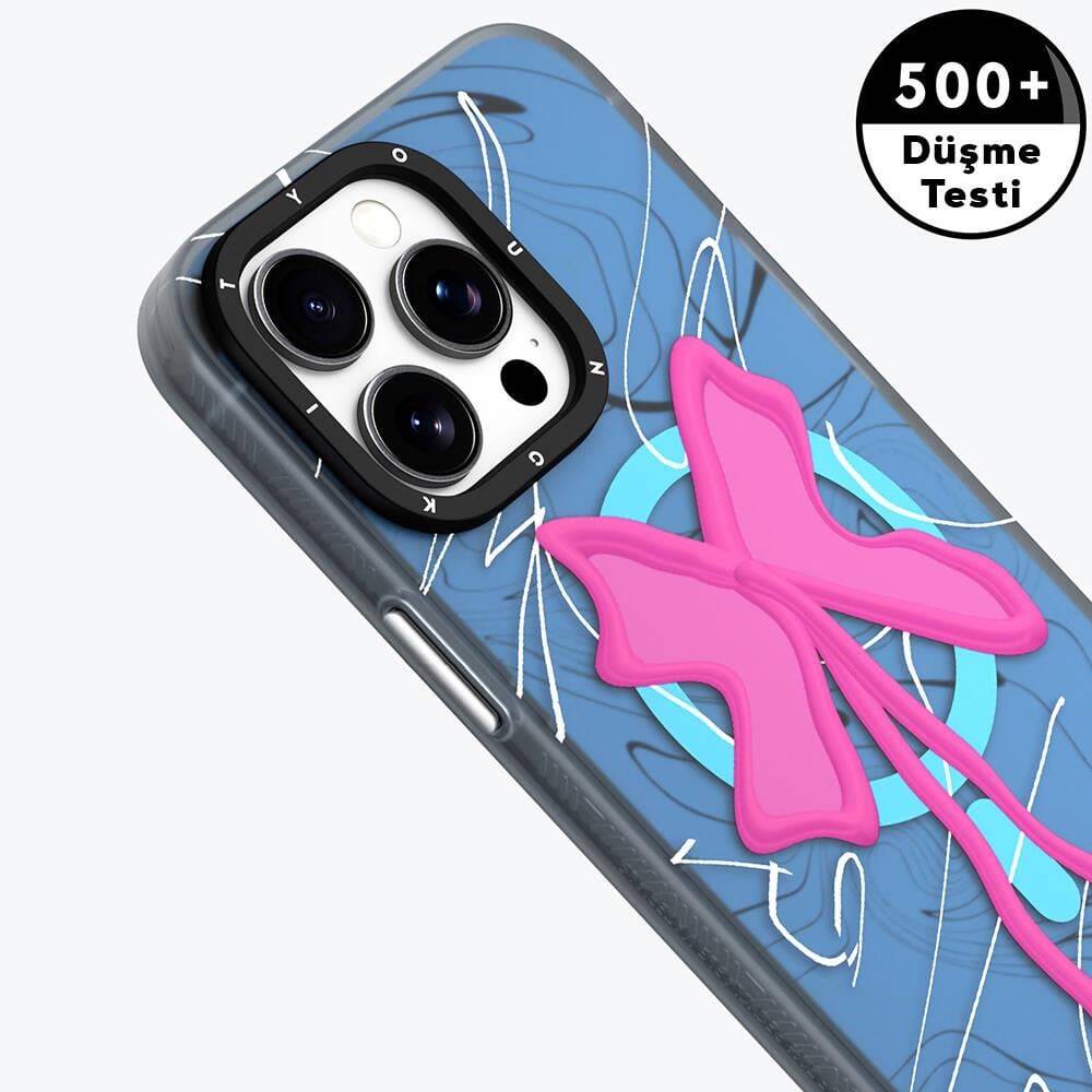 Apple iPhone 14 Pro Max Kılıf M-safe Şarj Özellikli Youngkit Anti-Trend Serisi Kapak