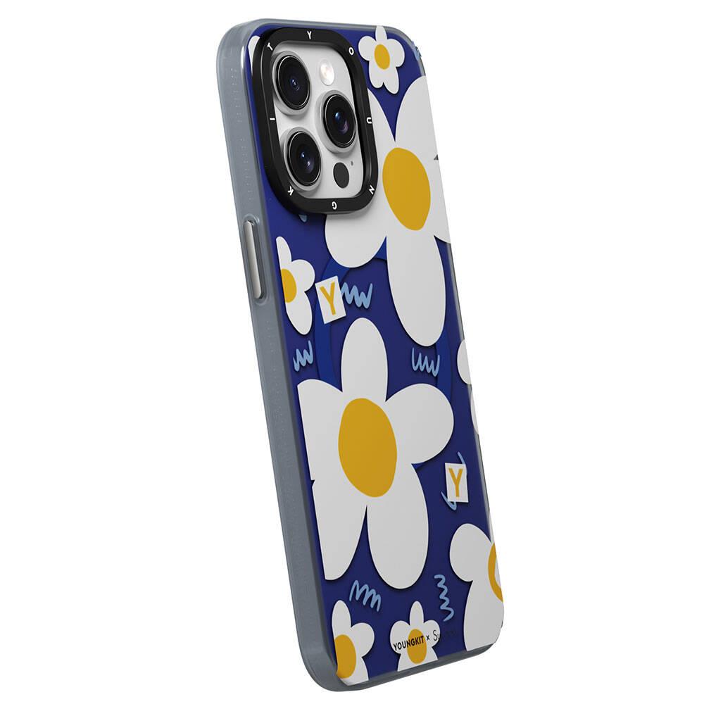 Apple iPhone 14 Pro Max Kılıf M-safe Şarj Özellikli Sunshine Tasarımlı Youngkit Spring Breeze Serisi Kapak