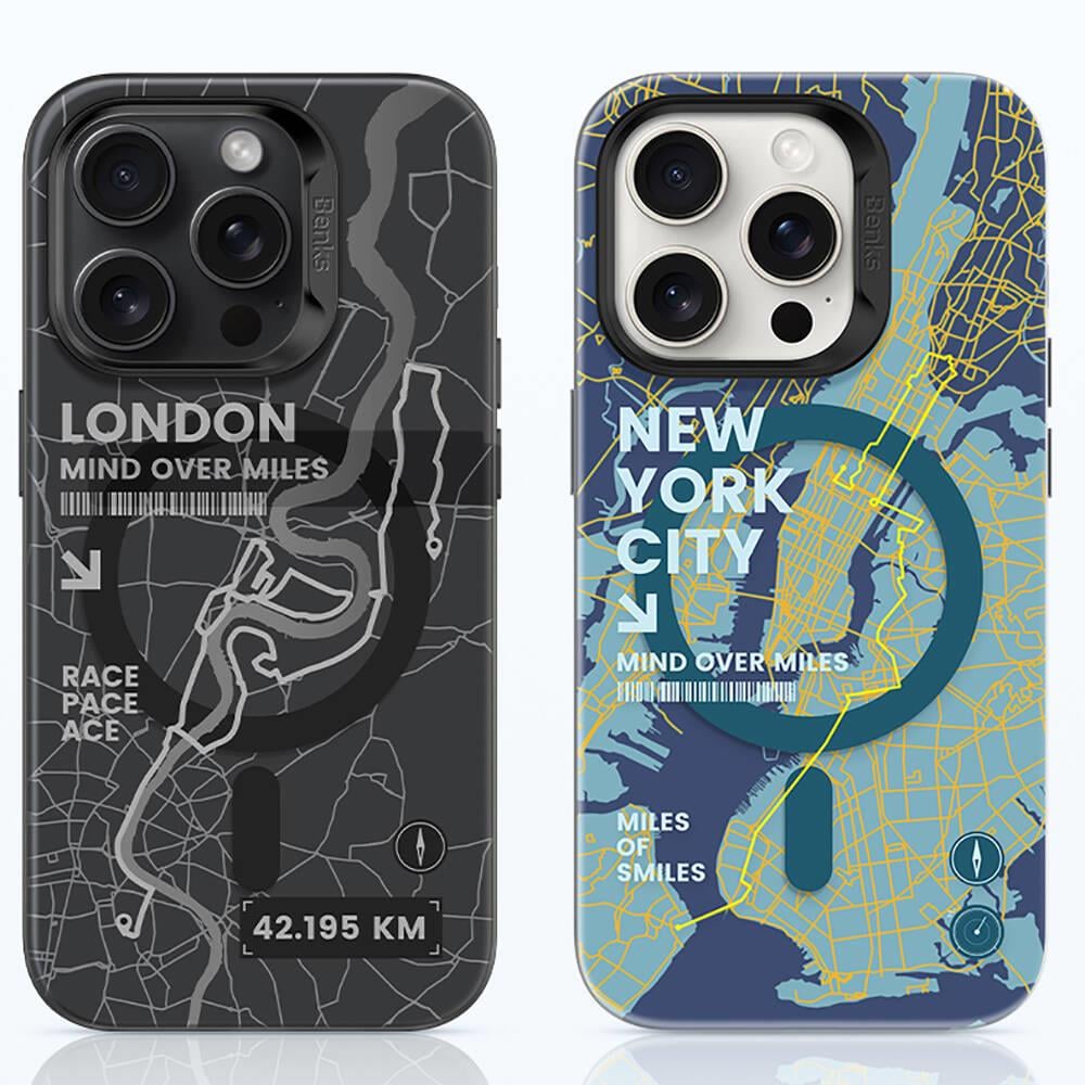 Apple iPhone 14 Pro Max Kılıf M-safe Şarj Özellikli Benks City Serisi Kapak